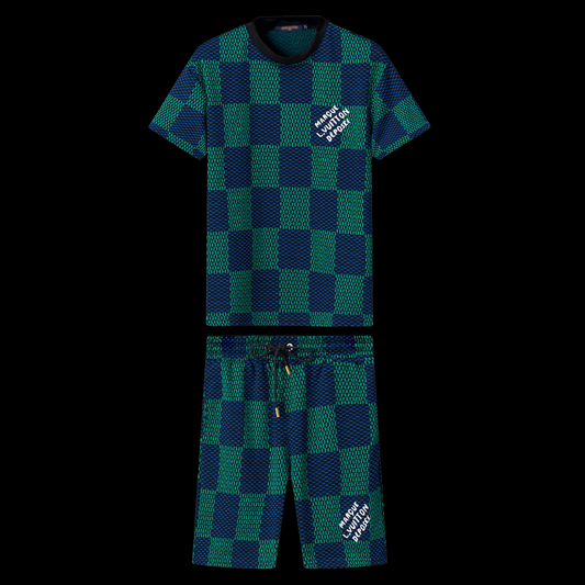MONOGRAM SHORT SET