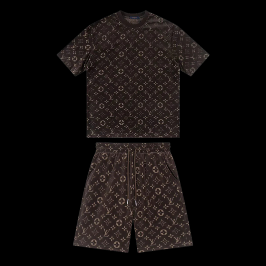 MONOGRAM SHORT SET