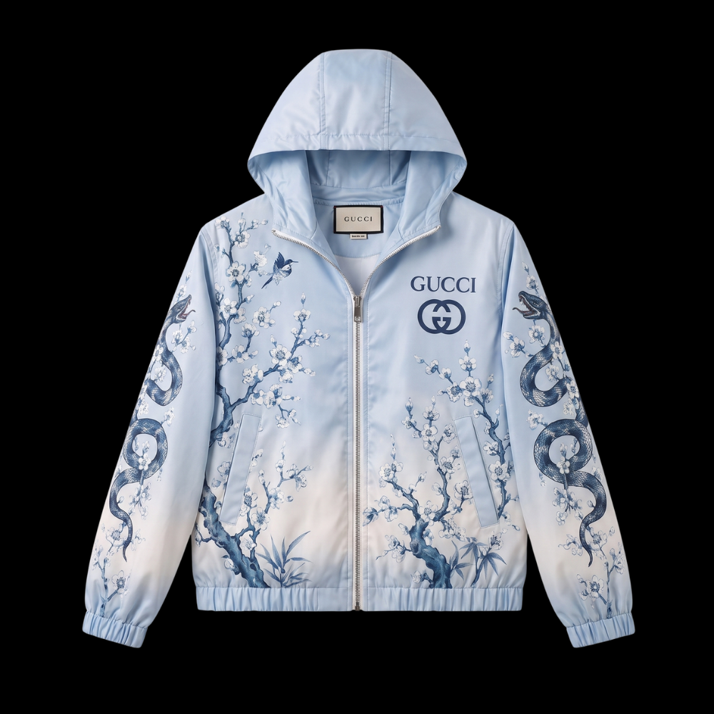 Gcc Blue Snake Jacket